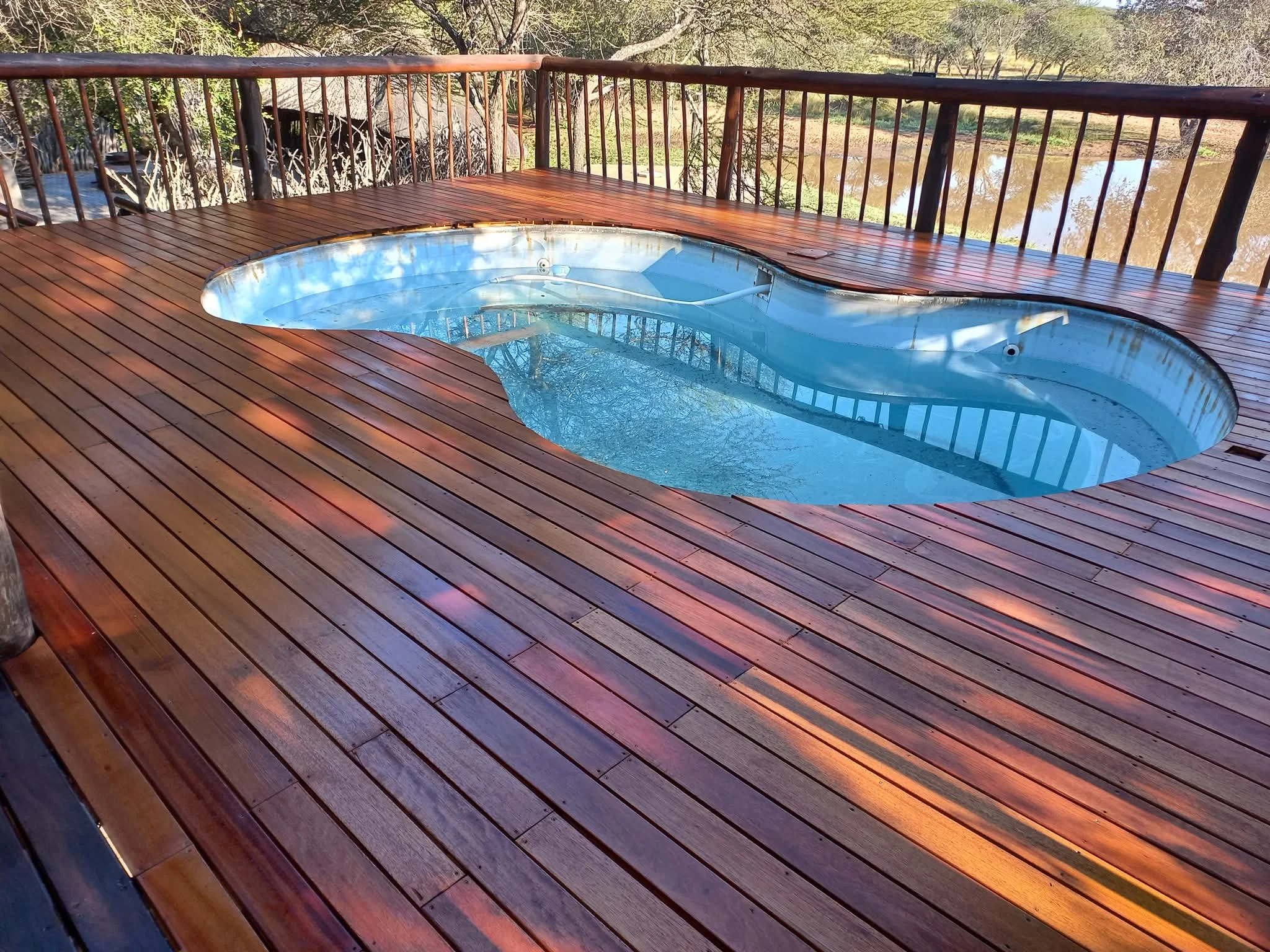 After decking second view